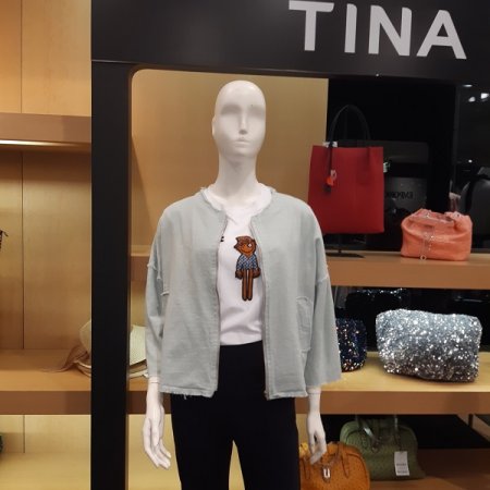 워싱 린넨 자켓