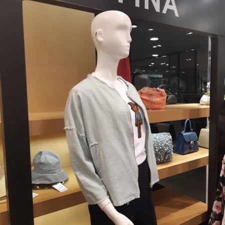 워싱 린넨 자켓