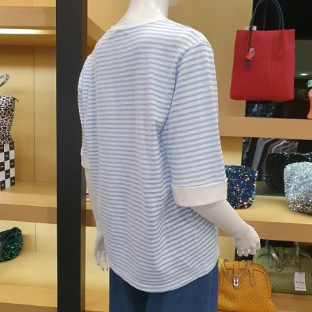 7부 단작 티셔츠