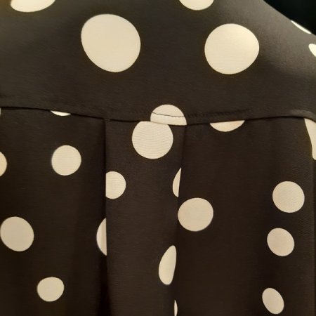 도트 사슬 블라우스