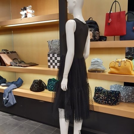 도트 샤망 원피스