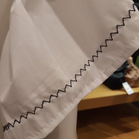 프릴 스판 블라우스