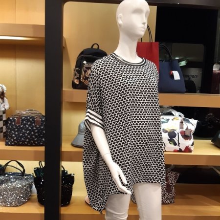 하트 롱 블라우스