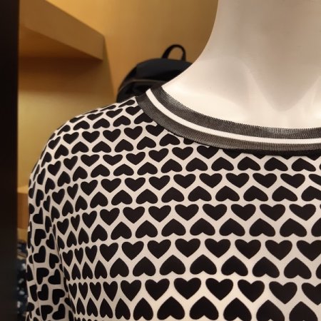 하트 롱 블라우스