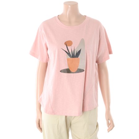 화분코튼 티셔츠