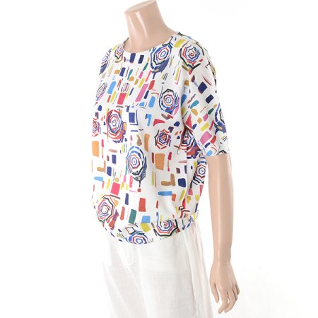 무늬조각 니트티