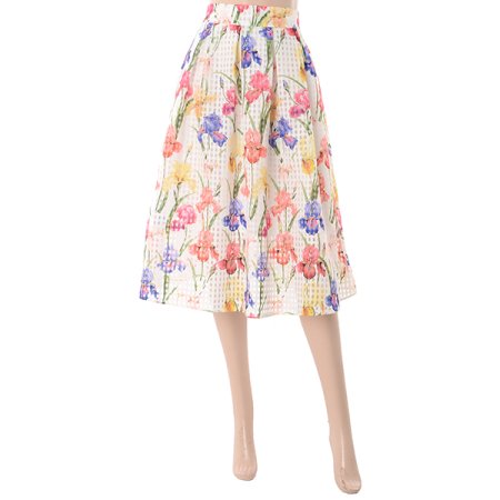 사각릴리꽃스커트