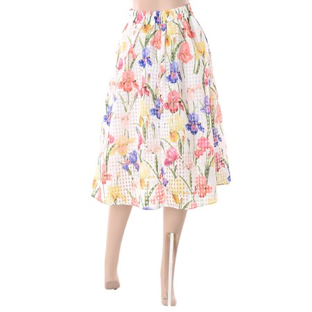 사각릴리꽃스커트