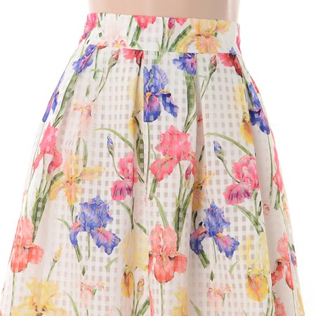 사각릴리꽃스커트