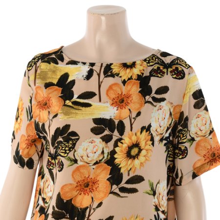 DK꽃가라 원피스