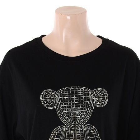 곰돌이스팽글 티셔츠