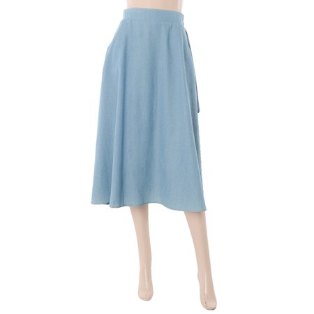 데님플레이어 스커트