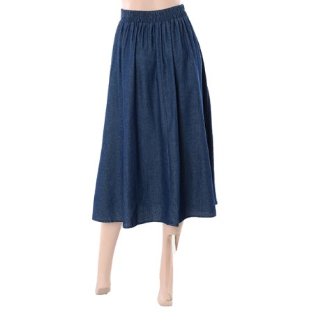 데님플레이어 스커트