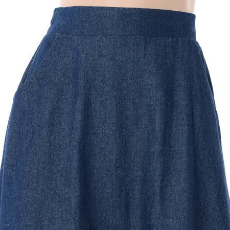 데님플레이어 스커트