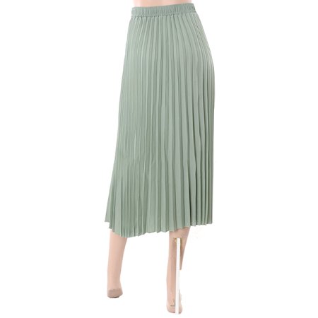 민자주름 스커트