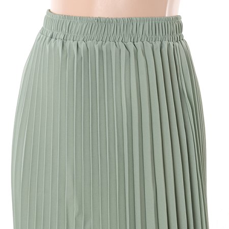 민자주름 스커트