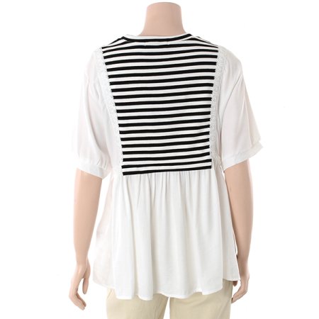 로미오레이스 니트블라우스