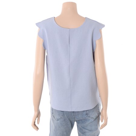 린넨커브 블라우스