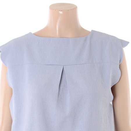 린넨커브 블라우스