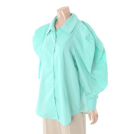 엣지롱블라우스남방