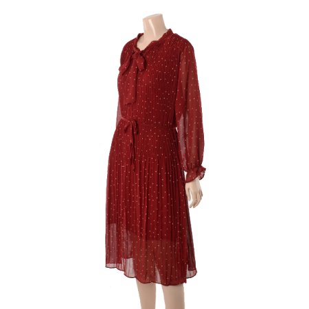 잔주름도트원피스