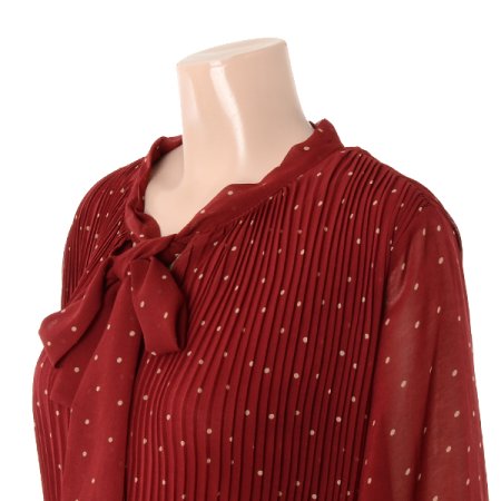 잔주름도트원피스