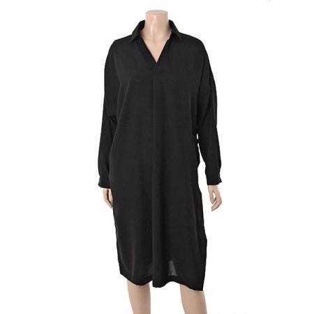 반오픈셔츠원피스