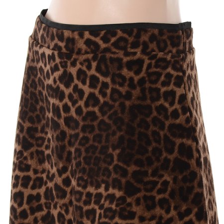 호피플라워밴드스커트