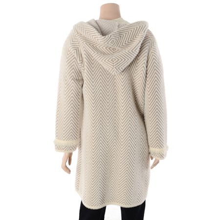 후드캐시미어코트