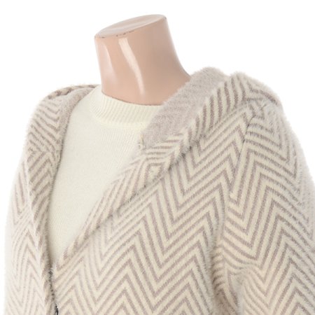 후드캐시미어코트