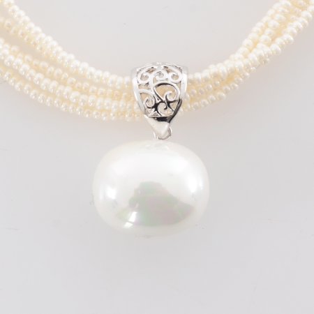 진주볼비즈목걸이