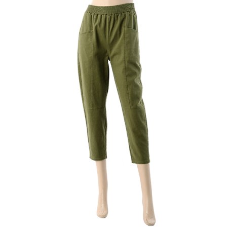 포켓절개배기바지