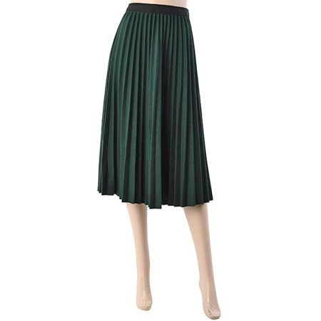 티나모직주름스커트