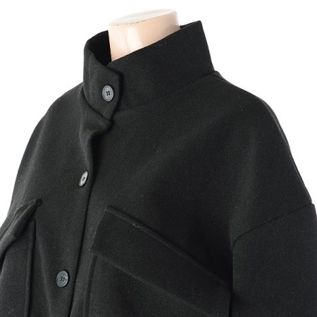 크림밴드숏점퍼