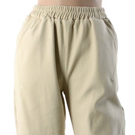 크롬기모배기바지