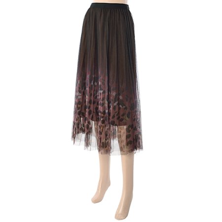 레오파드샤 스커트