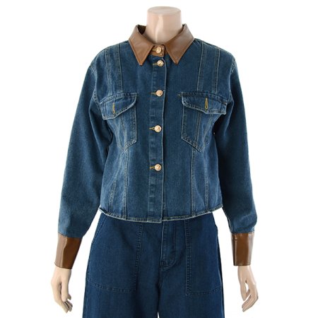 청브라운데님자켓