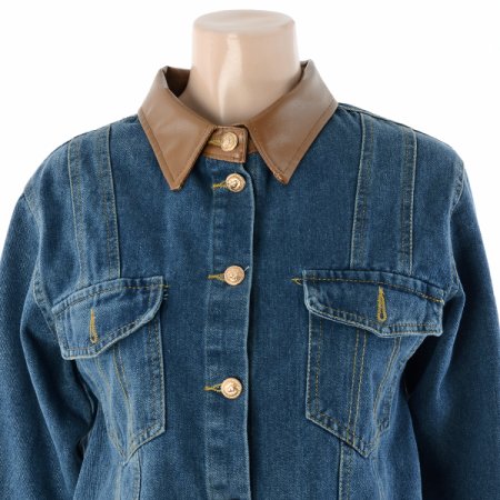 청브라운데님자켓