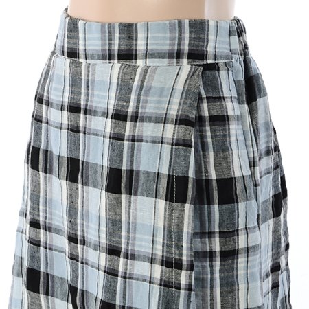 체크치마숏팬츠