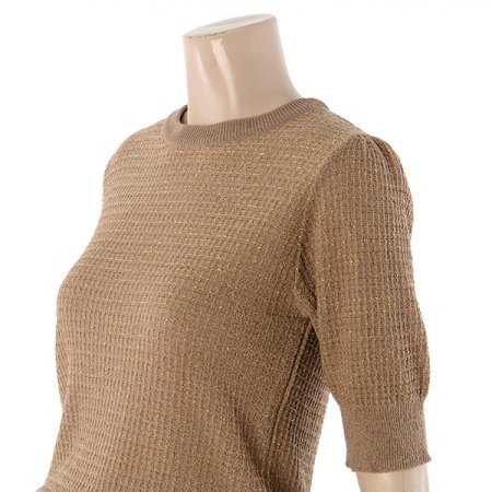 샤벳메탈퍼프티셔츠