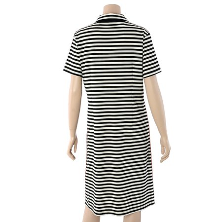 포인트배색원피스