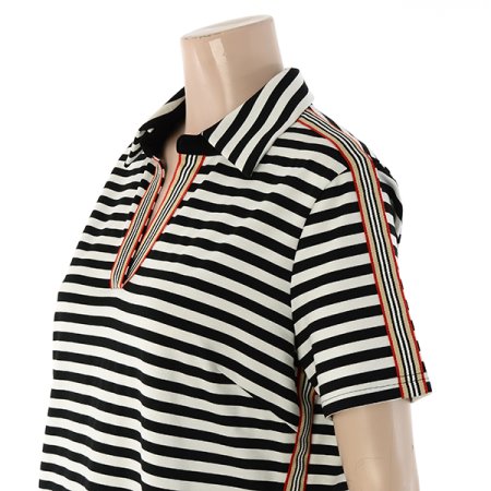 포인트배색원피스