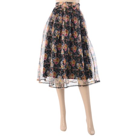 오간자꽃스커트