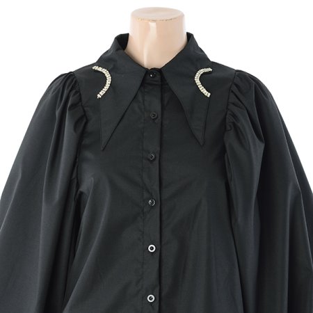 카라비쥬긴팔블라우스