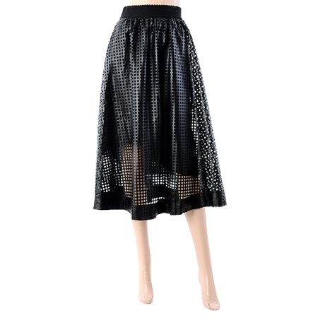 레터메쉬스커트