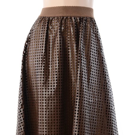 레터메쉬스커트