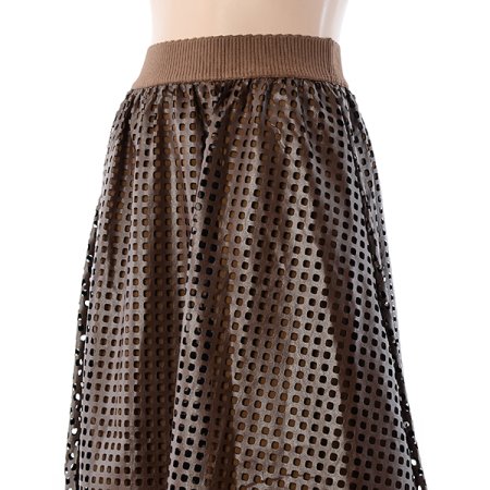 레터메쉬스커트