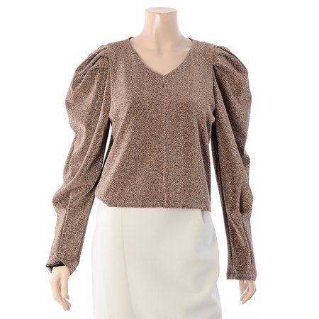 샤사펄골드블라우스