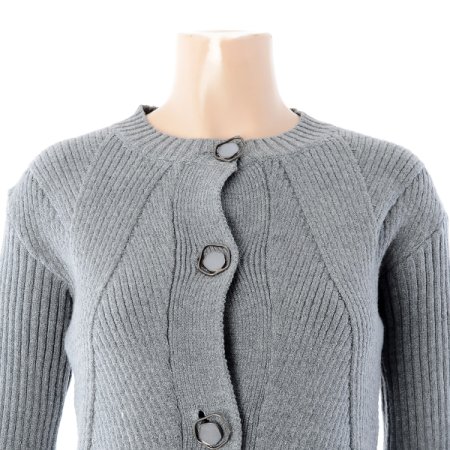 사선니트가디건