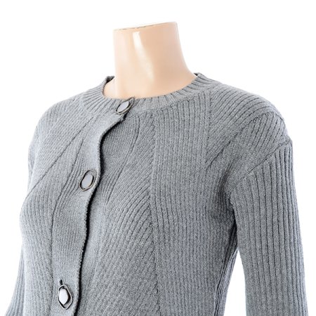 사선니트가디건